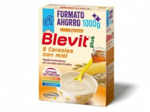 BLEVIT PLUS 8 CEREALES CON MIEL (1000 G)